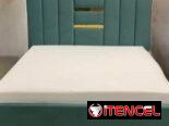 Cama tapizada camera o 3/4,1 año de garantía armada y entrega sin costo adicional en toda la Habana