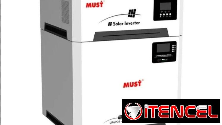 Inversor todo en uno Must 3kw con 7kwh de Almacenamiento