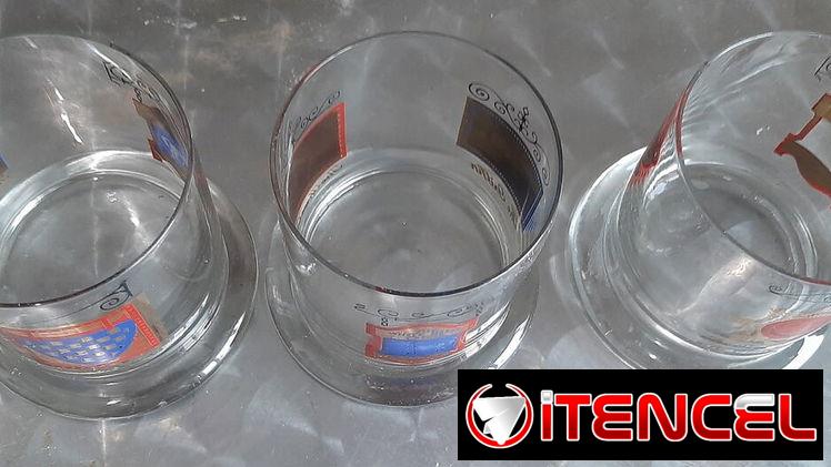 SE VENDEN 3 VASOS PARA WISKY O RON CON HIELO