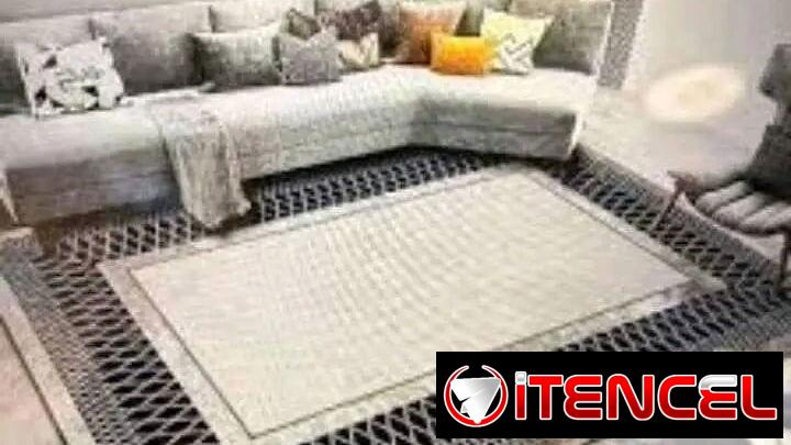 Alfombra decorativa grande