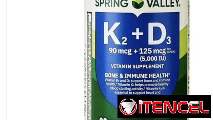 D3 con K2 Mk-7 90 tab 20 usd