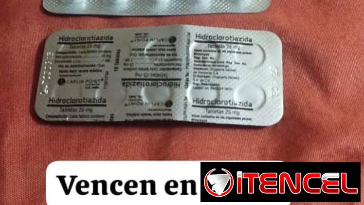 Hidroclorotiazida 25mg