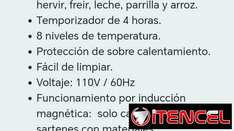 OFERTA!!! COCINA DE INDUCCIÓN (ELÉCTRICA).