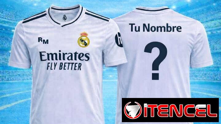 Pulover del Real Madrid Personalizado