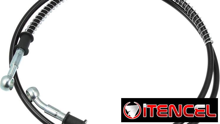 manguera para motocicleta trenzado freno embrague manguera aceite tubería embrague acelerador línea de gasolina