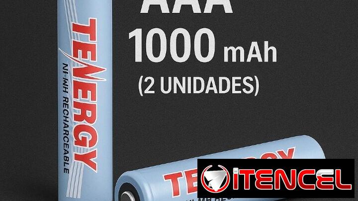 pilas aaa recargables desde los 1000mah 🔋