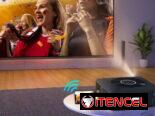 Proyector VANKYO 4K con WIFI lee todos los formatos de video, musica y fotos pantalla de 200 pulgadas