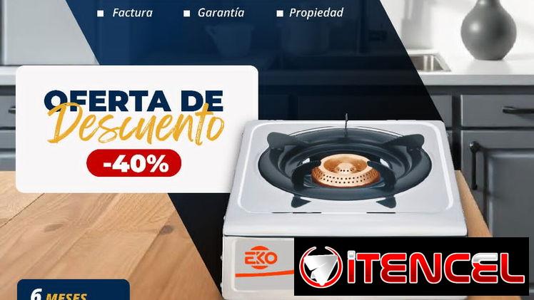 COCINA DE GAS de Acero Inoxidable Marca EKO Un Quemador (ko)