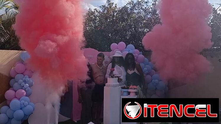 Cañon Jet de CO2 para revilacion de sexo (Baby Shower)