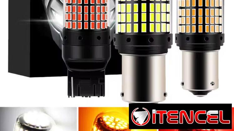 Bombillos LED de alta iluminación, de 1 filamento y 2 filamentos. Hay de varios sockets y colores. (12 USD cada pareja)