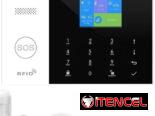 ALARMA profesional contra INTRUSOS GSM inalambrica mod PG105 teclado TÁCTIL sensor ANTIMASCOTAS -varios precios