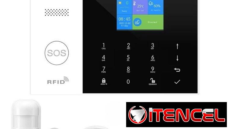 ALARMA profesional contra INTRUSOS GSM inalambrica mod PG105 teclado TÁCTIL sensor ANTIMASCOTAS -varios precios