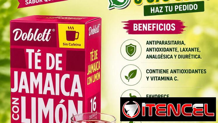 Infusion Jamaica y limón