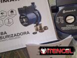 Presurizador Grimax ⚙️ Enrollado de cobre 💦 Caudal: 35 L /min ⚡ Potencia motor: 145W 🔸 Entrada y salida: 3/4″