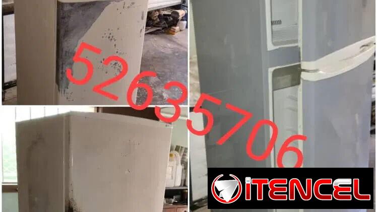 Chapisteria y pintura de refrigeradores Freezer y lavadoras a domicilio… No importa que no tengas corriente eléctrica
