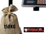 Pesa de pie, báscula de pedestal de 150kg. Nueva