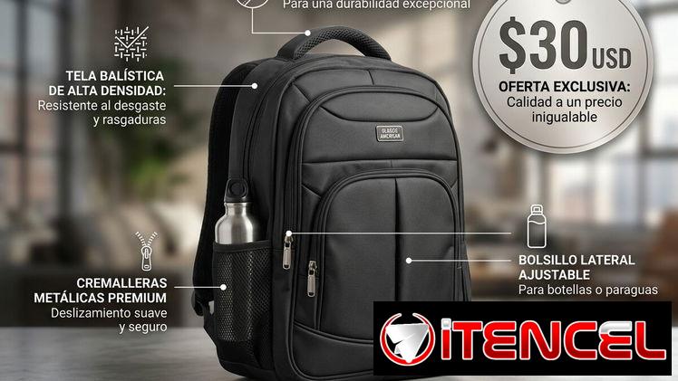 Mochila de material resistente y de las grandes