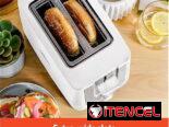 🍞 BELLA Tostadora 2 Rebanadas Ranuras Anchas Auto Shut-Off Blanca 6 Niveles + Defrost & Reheat | Envío* + Garantía**