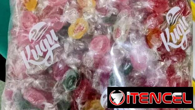 Paquetes de caramelos Kugu 1kg