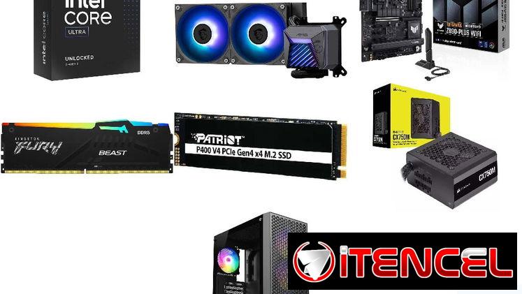 🛡️ Torre Pro 🛡️ Core Ultra 7 265K🔹32GB Kingston Fury Beast RGB🔹1TB SSD M.2🔹MSI MAG CoreLiquid 📦0km