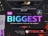 🟡 Motion Graphic Pack V7 !! for Davinci Resolve  – TRANSICIONES, TITULOS, OVERLAYS, SOCIAL MEDIA, SONIDOS, y +