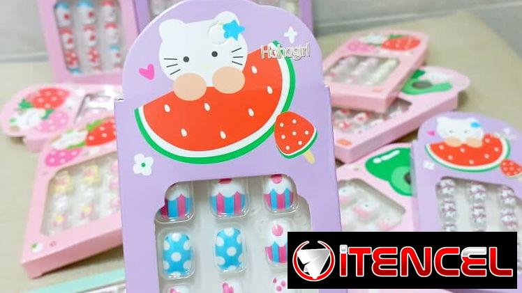 SET DE UÑAS PARA NIÑAS