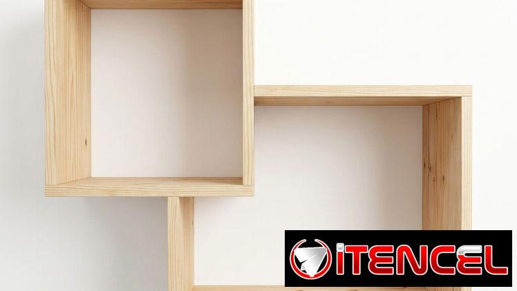 Estante de Pared Moderno Compacto
