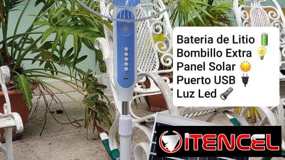 Ventilador Recargable