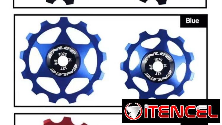 PAREJA DE RONDANAS PARA SELECTOR TRASERO (TORRE) 11T-13T.