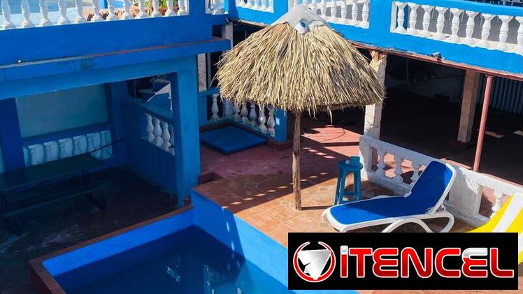 Maravilloso Hostal frente al Mar.