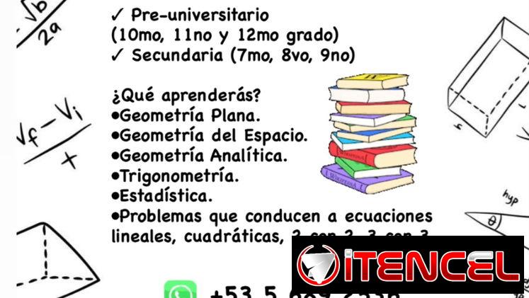 Repasos particulares de matemática 12, clases particulares de matemática, Repasador de matematica, repasos de Geometría