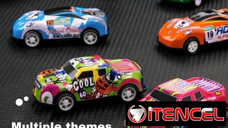 Caja de carritos de juguetes / 24 carritos