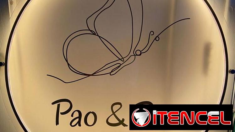Carteles personalizados con retroiluminacion, cartel de acrilico para salón de belleza