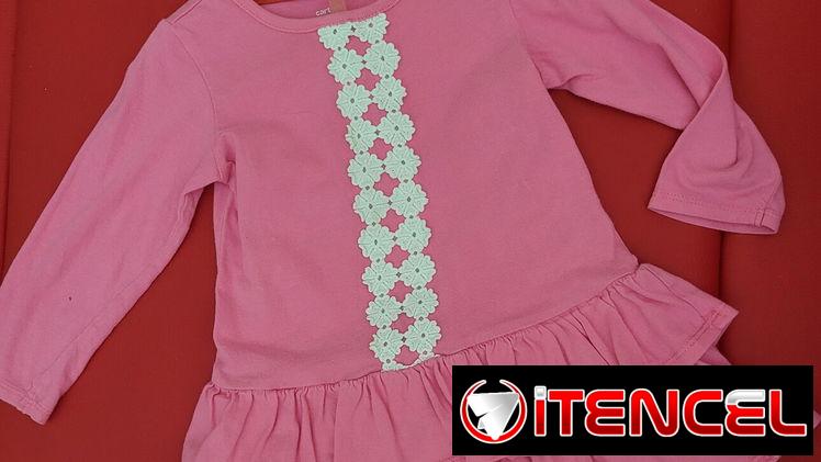 Bata para niña 2 ó 3 años
