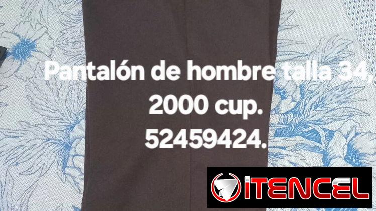 Pantalon de hombre talla 34. 52459424 o WhatsApp