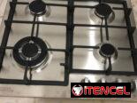 Cocina de Gas 4 Quemadores Empotrada Cooper Premium con magneto de Acero Inoxidable $140 USD transporte incluido