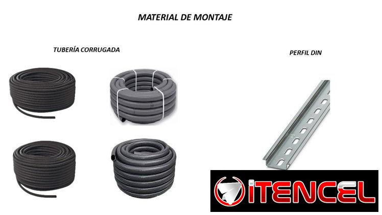 TUBERÍAS Y MATERIAL DE MONTAJE