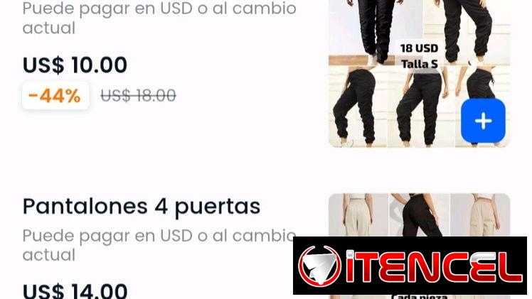 GANGAAA Pantalones disponibles en muy buenos precios