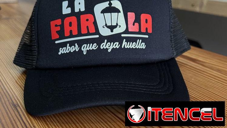 Gorra negra / Gorra negra completa / Gorra trucker