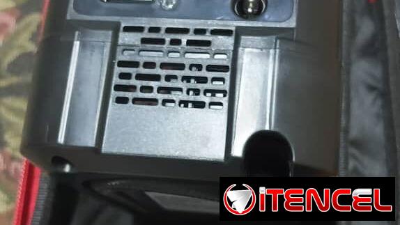 Bomba de aire portátil recargable