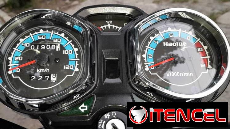 Se vende moto Haojue HJ150-8 con chapa y certifico 1900 km caminados. En 2100 USD