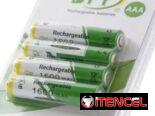 Pila recargable AA y AAA