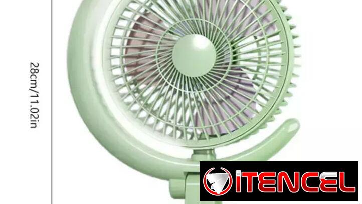Ventilador + lámpara LUNA-recargable batería interna de 1200mAh-Nuevo