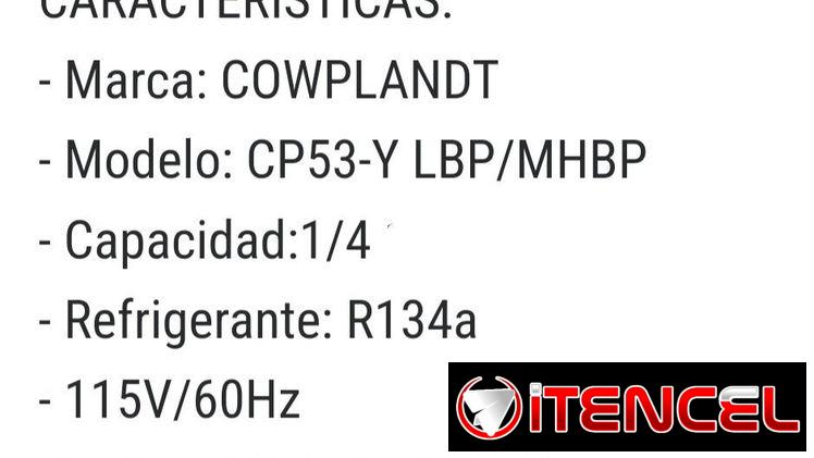 Máquina de refrigeración de 1/4