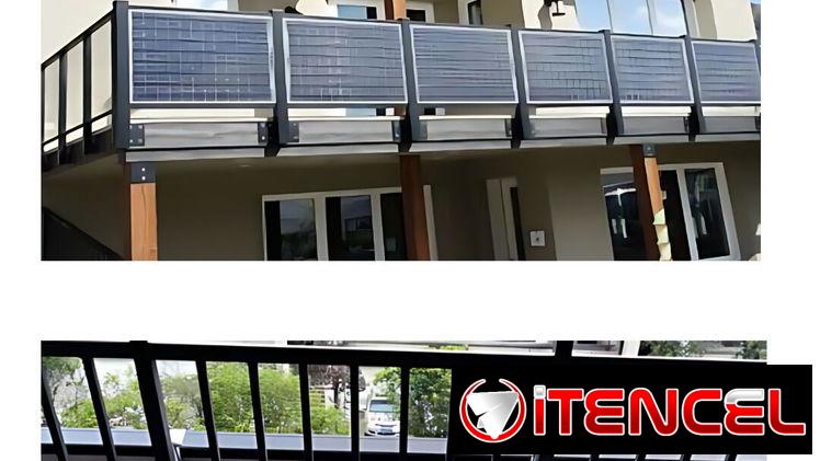 Bases de paneles solares para BALCONES