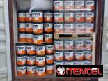 Cubetas 15 Lts de pintura vinil blanco mate, marca TOR B-10, a 45 USD por unidad, 44 usd x cantidad, WhatsApp 54420396
