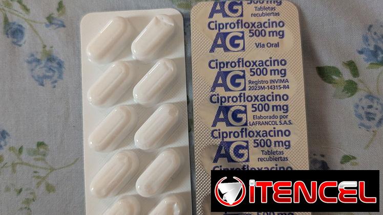 CIPROFLOXACINO DE 500MG