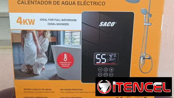Calentador Eléctrico SACO con Ducha