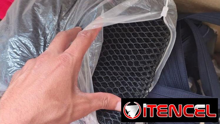 Malla de asiento de motos