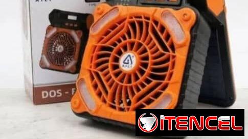 Ventilador recargable